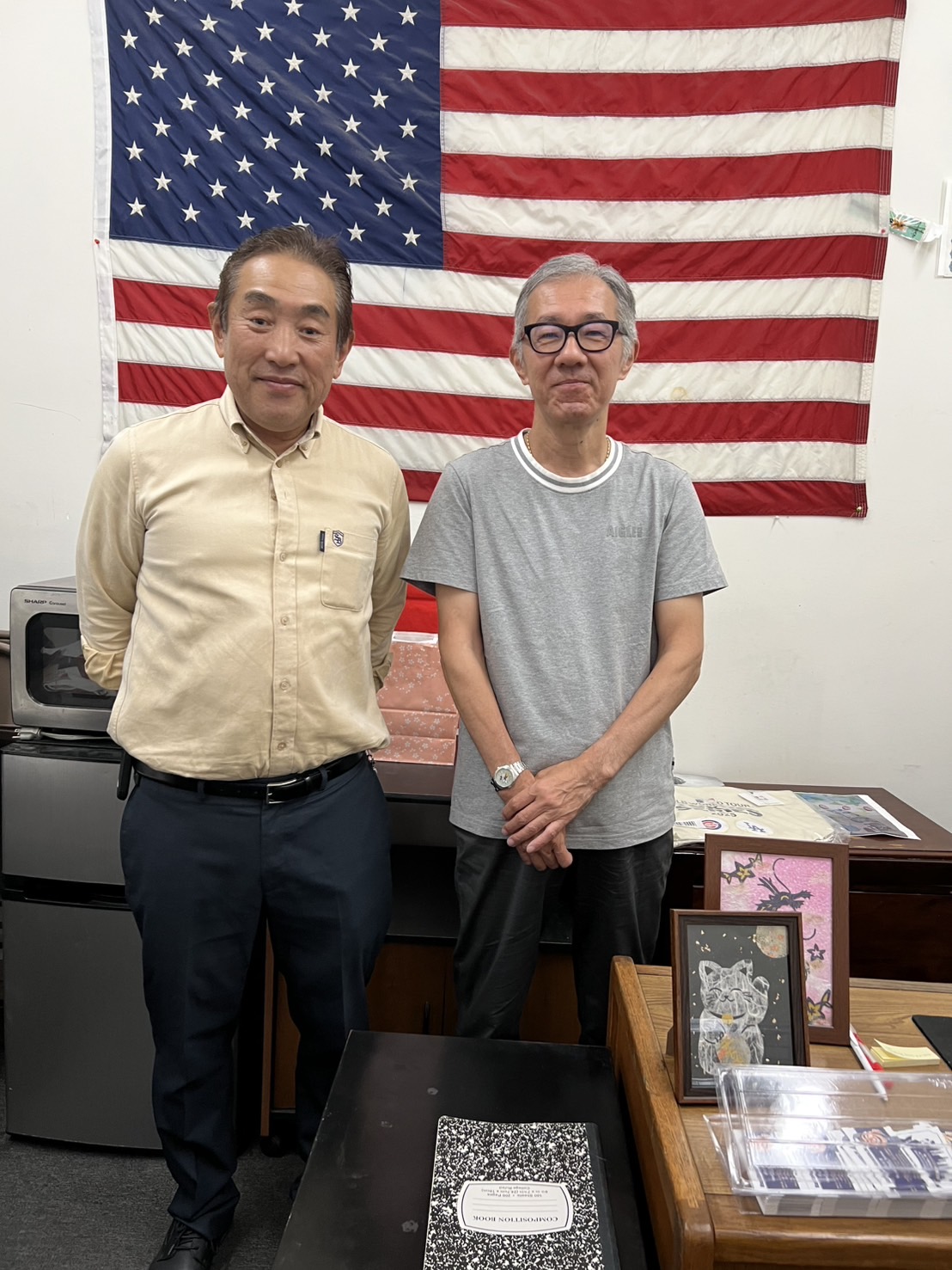 今週の松竹梅第622号「ロサンゼルスの佐野JOHN司税理士と業務提携しました!」